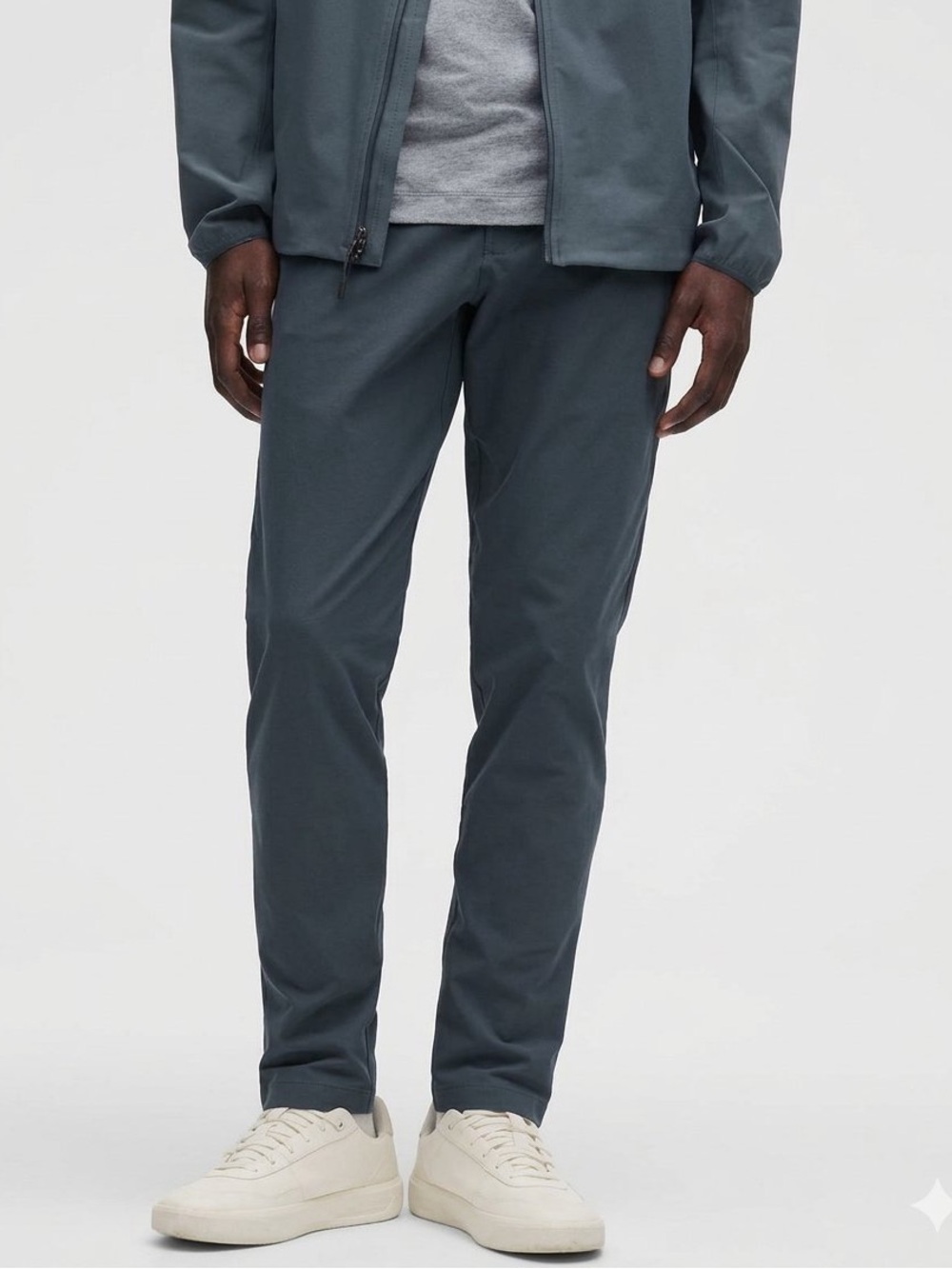 LULULEMON Men's ABC 5 Pocket Pants Slim Fit UtiliTech Slate Gray Size 34
